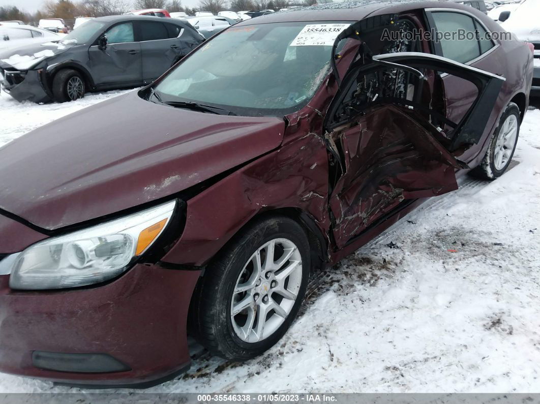 2015 Chevrolet Malibu Lt Maroon vin: 1G11C5SL8FF162540