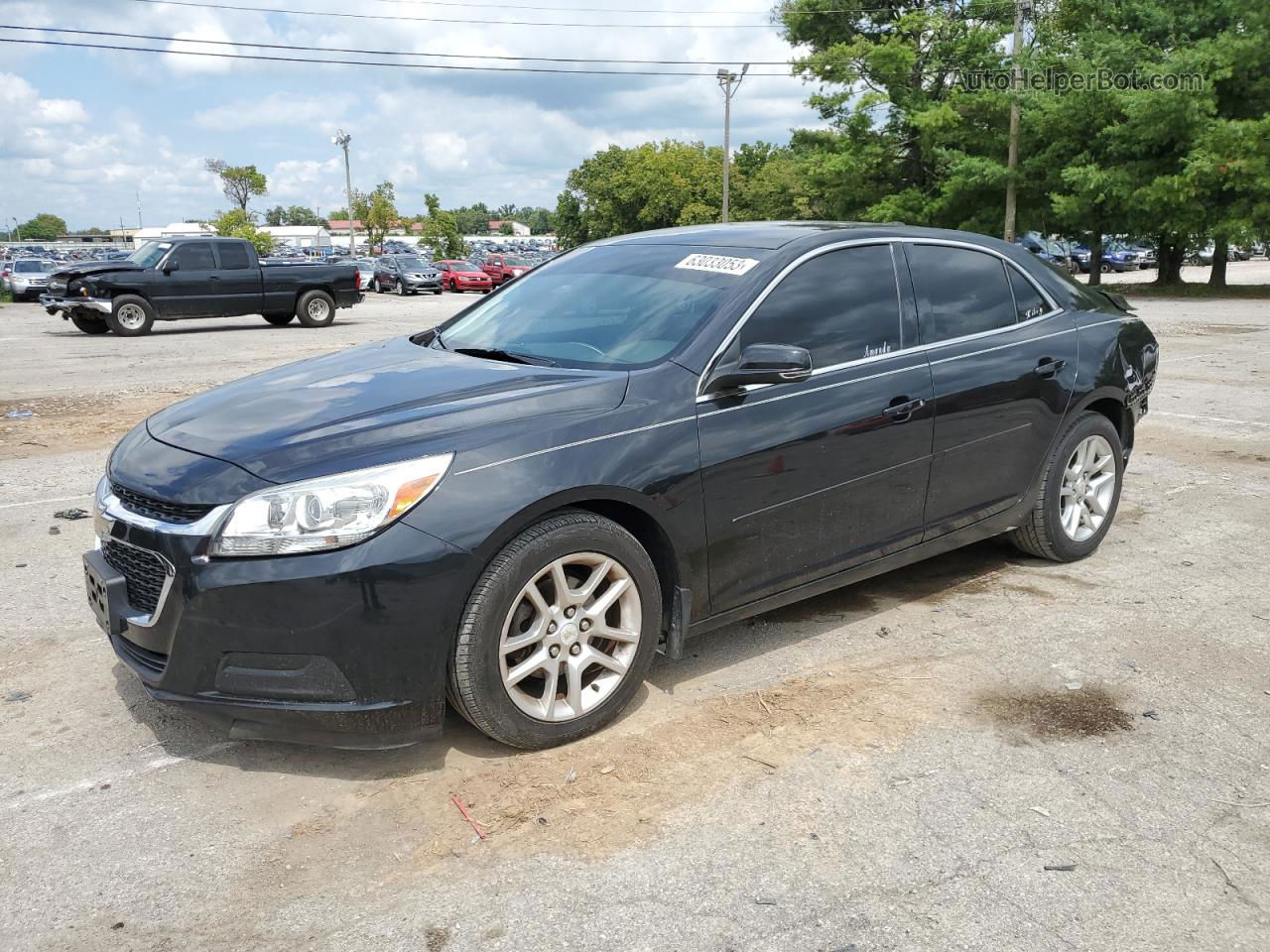 2015 Chevrolet Malibu 1lt Black vin: 1G11C5SL8FF269524