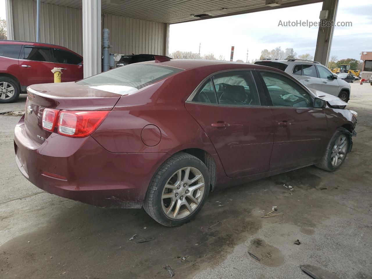 2015 Chevrolet Malibu 1lt Burgundy vin: 1G11C5SL8FF283262