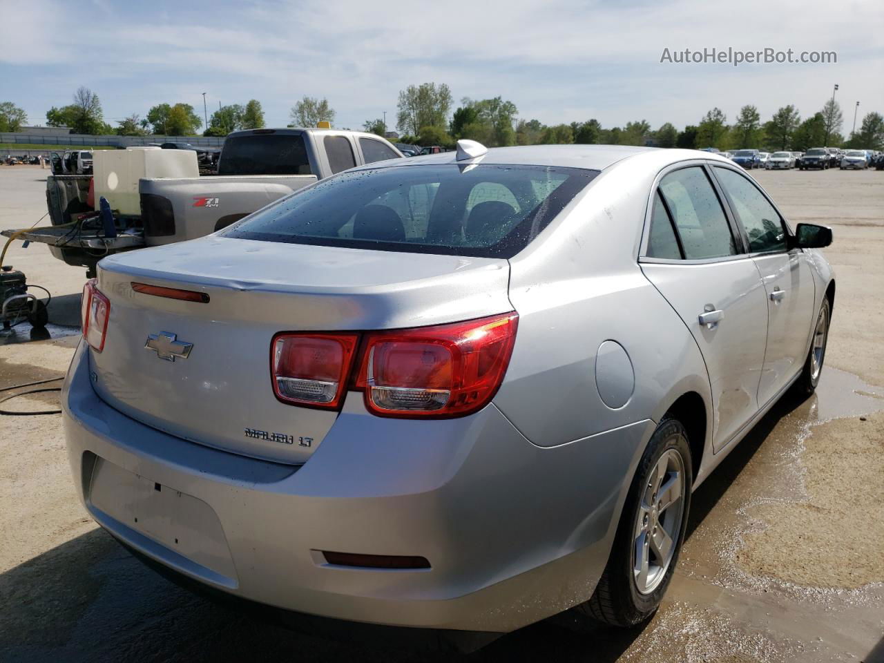 2015 Chevrolet Malibu 1lt Silver vin: 1G11C5SL8FF284444