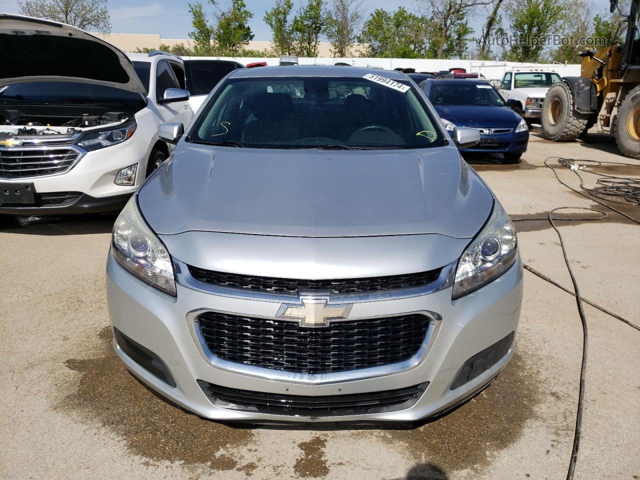 2015 Chevrolet Malibu 1lt Silver vin: 1G11C5SL8FF284444