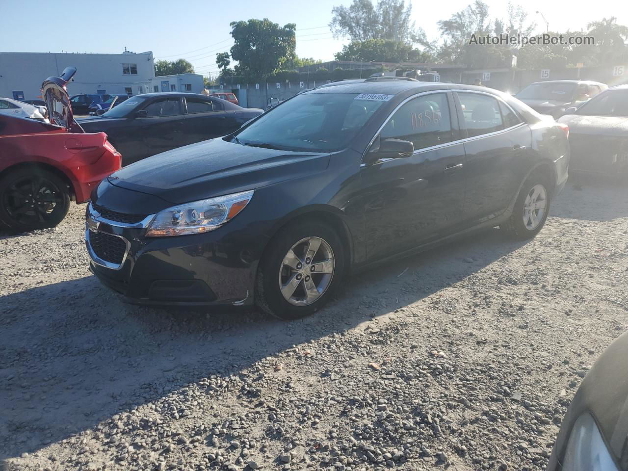 2015 Chevrolet Malibu 1lt Gray vin: 1G11C5SL8FF335358