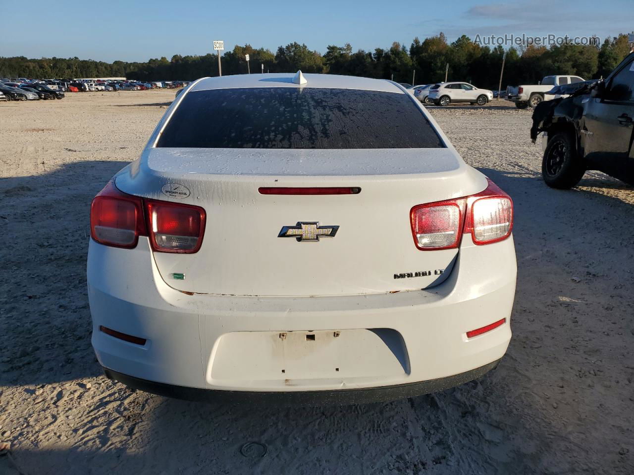 2015 Chevrolet Malibu 1lt White vin: 1G11C5SL8FF338521