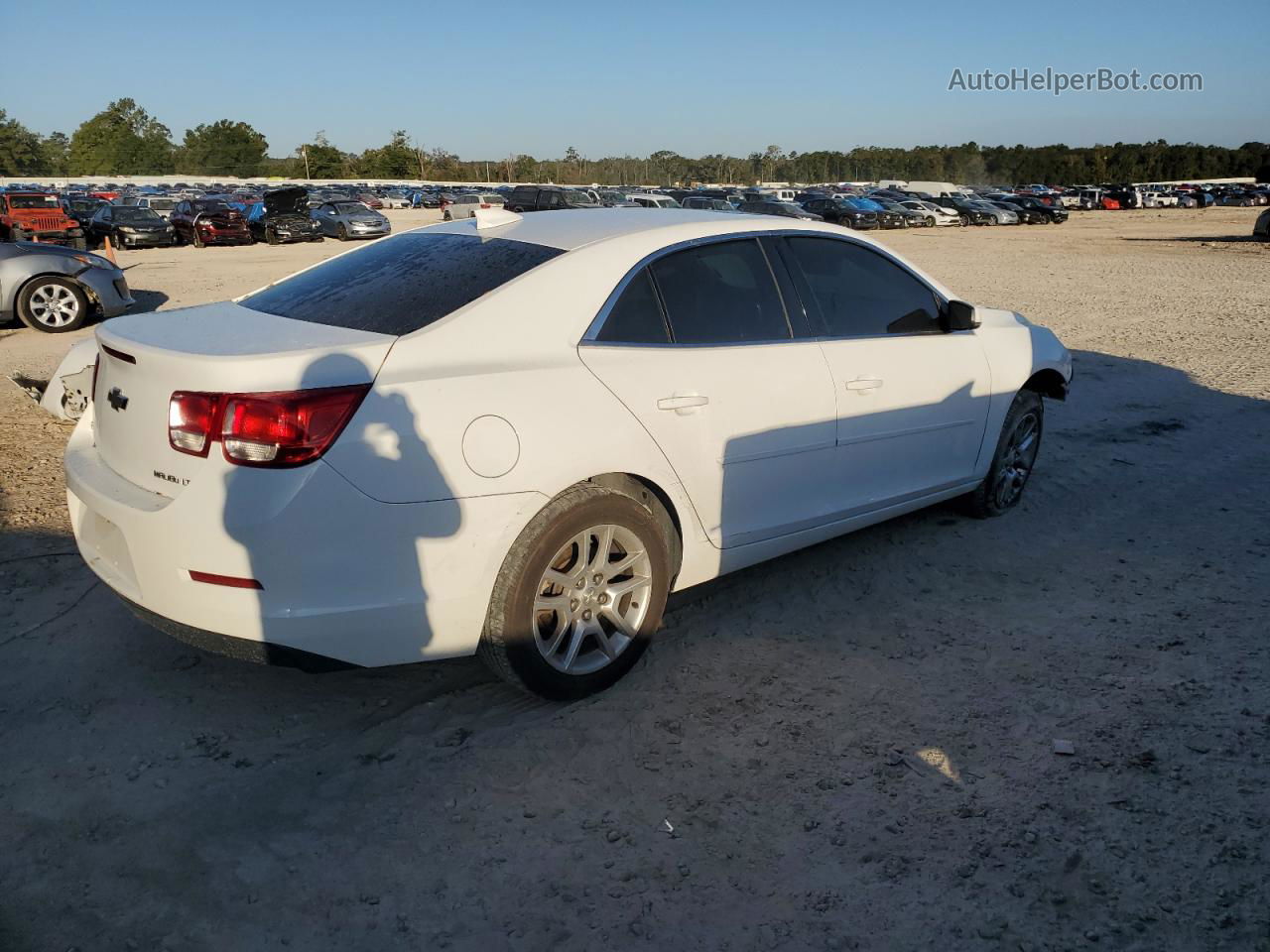 2015 Chevrolet Malibu 1lt White vin: 1G11C5SL8FF338521