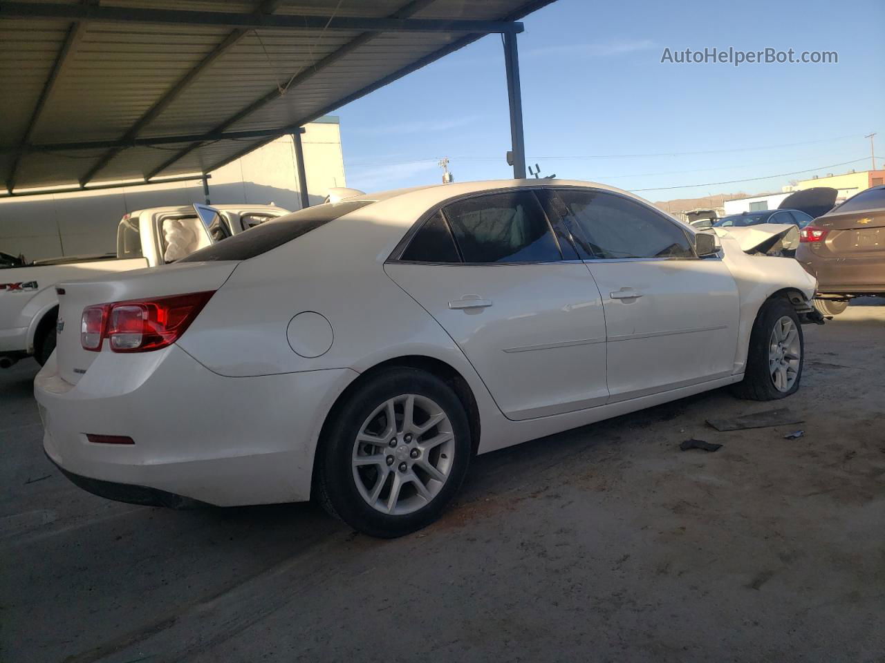 2015 Chevrolet Malibu 1lt White vin: 1G11C5SL8FU118288