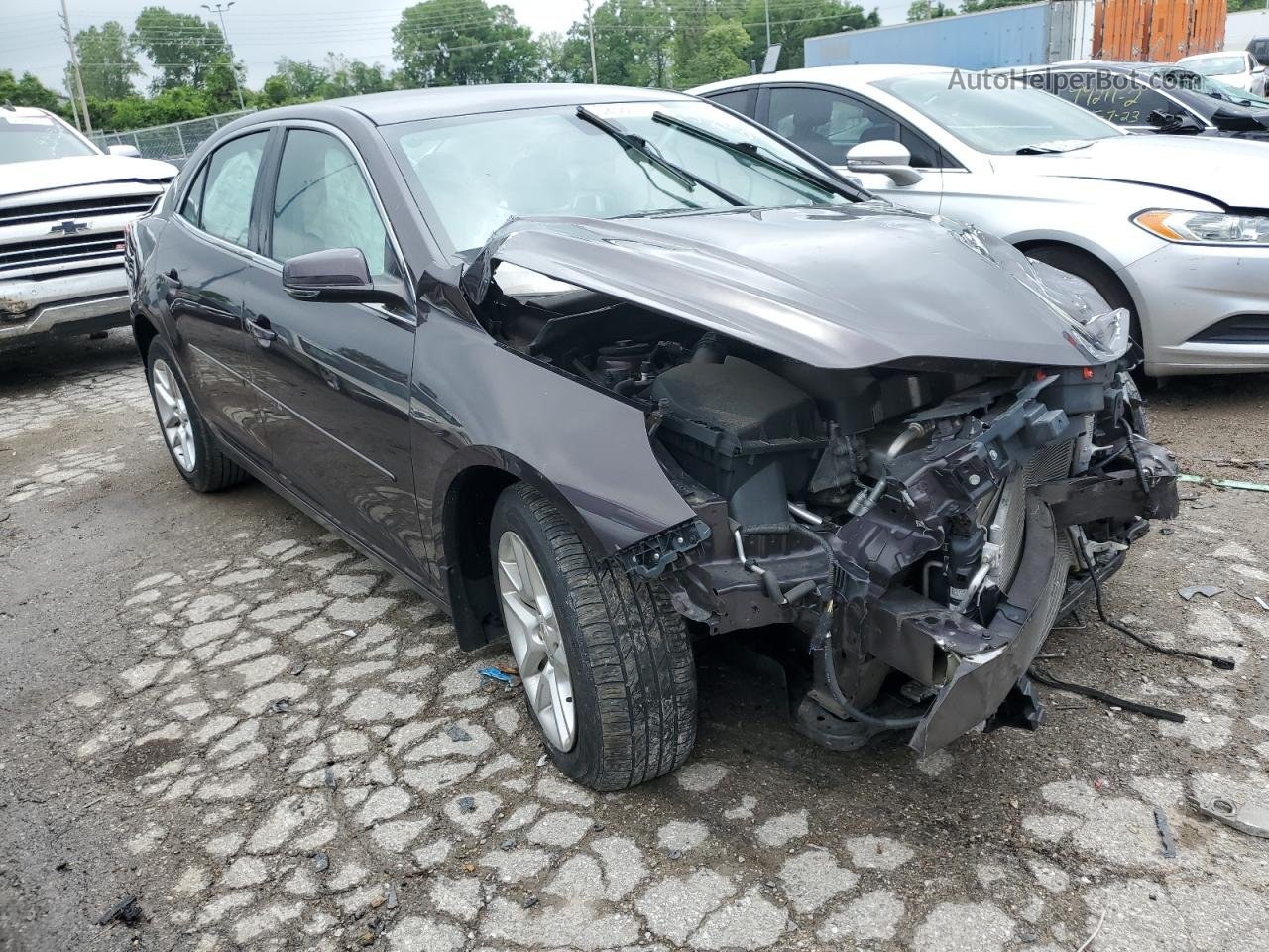 2015 Chevrolet Malibu 1lt Gray vin: 1G11C5SL9FF138456