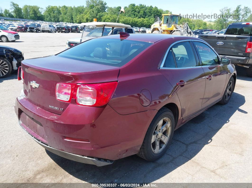 2015 Chevrolet Malibu 1lt Темно-бордовый vin: 1G11C5SL9FF182120