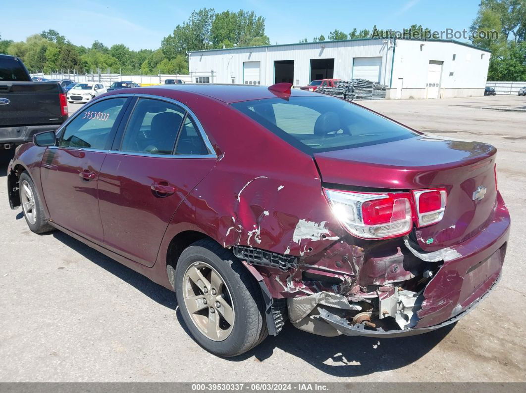 2015 Chevrolet Malibu 1lt Темно-бордовый vin: 1G11C5SL9FF182120