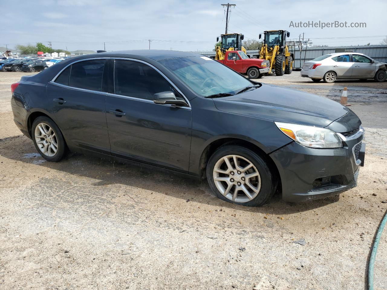 2015 Chevrolet Malibu 1lt Charcoal vin: 1G11C5SL9FF188631