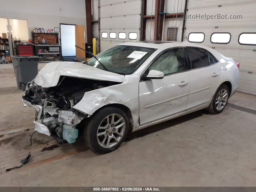 2015 Chevrolet Malibu 1lt White vin: 1G11C5SL9FF204987