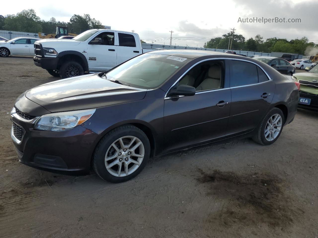 2015 Chevrolet Malibu 1lt Brown vin: 1G11C5SL9FF248116