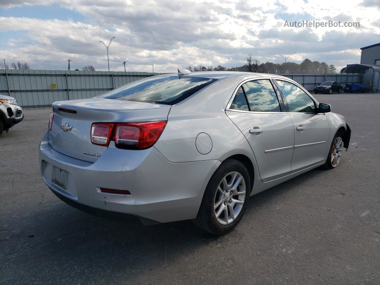 2015 Chevrolet Malibu 1lt Silver vin: 1G11C5SL9FF262243