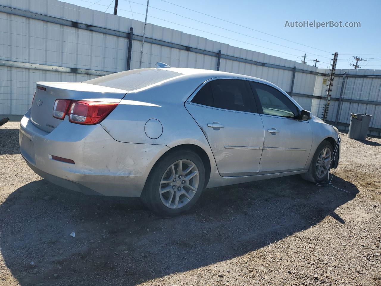 2015 Chevrolet Malibu 1lt Silver vin: 1G11C5SL9FF266731