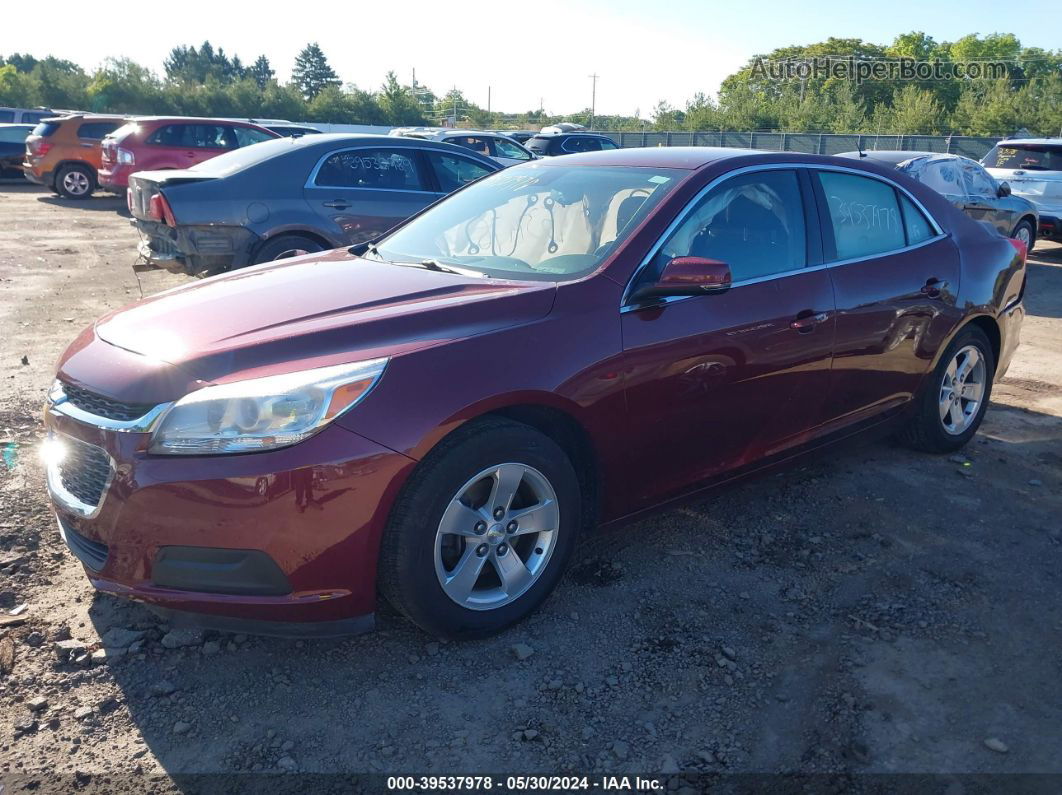 2015 Chevrolet Malibu 1lt Красный vin: 1G11C5SL9FF313854