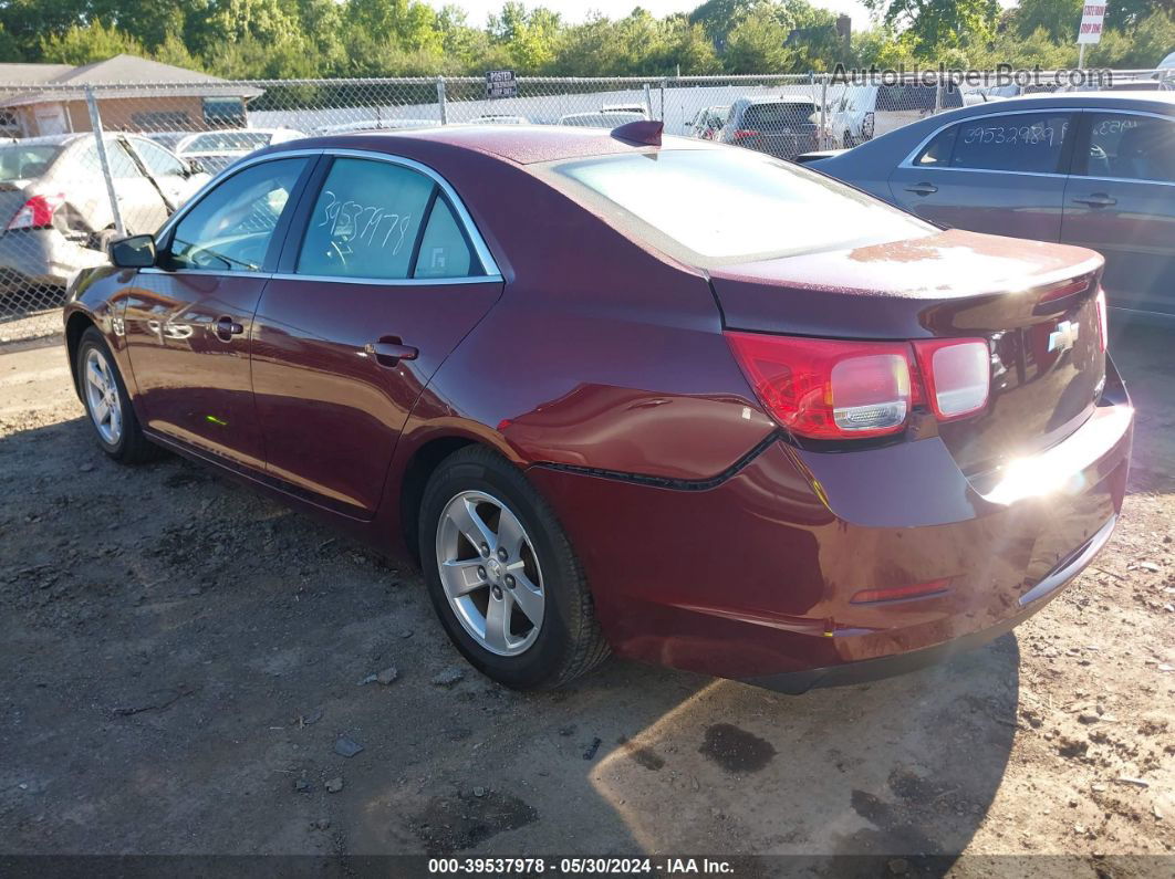 2015 Chevrolet Malibu 1lt Красный vin: 1G11C5SL9FF313854