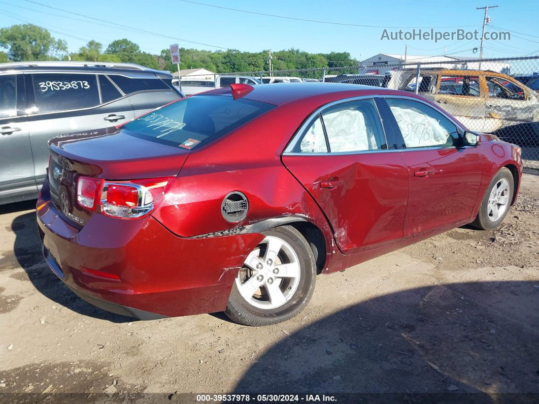 2015 Chevrolet Malibu 1lt Красный vin: 1G11C5SL9FF313854