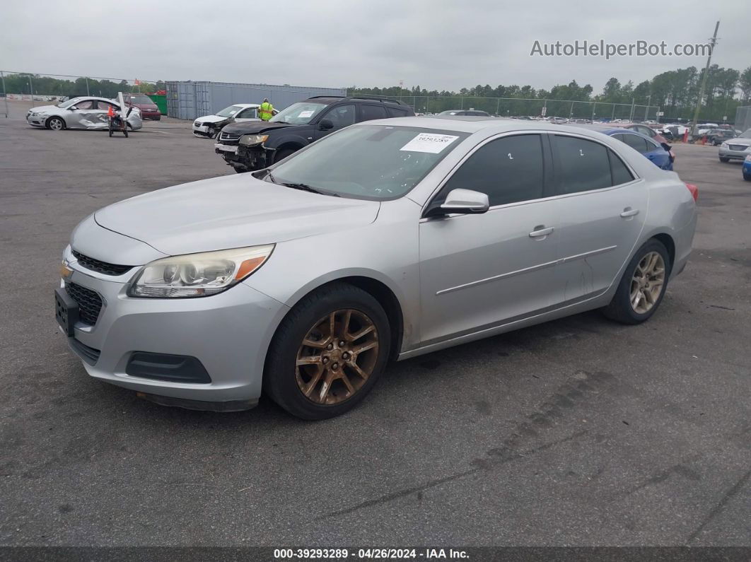 2015 Chevrolet Malibu 1lt Silver vin: 1G11C5SL9FF346983