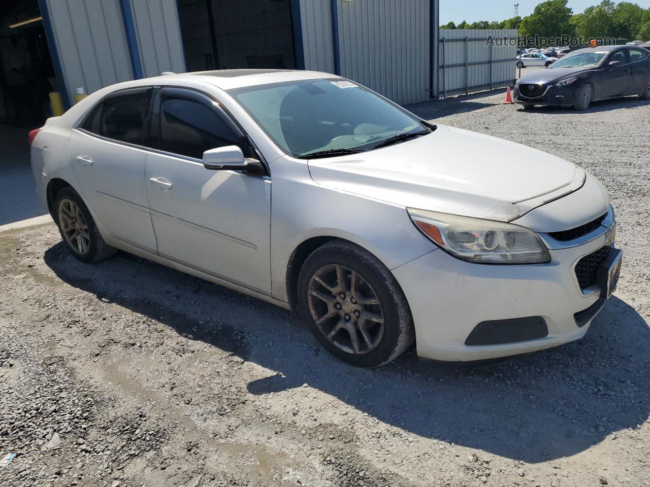 2015 Chevrolet Malibu 1lt Белый vin: 1G11C5SL9FU133074