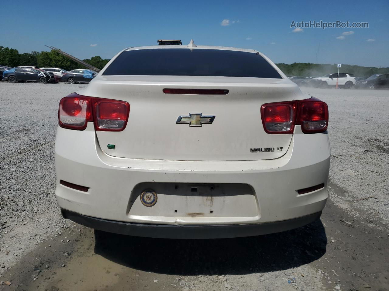 2015 Chevrolet Malibu 1lt Белый vin: 1G11C5SL9FU133074