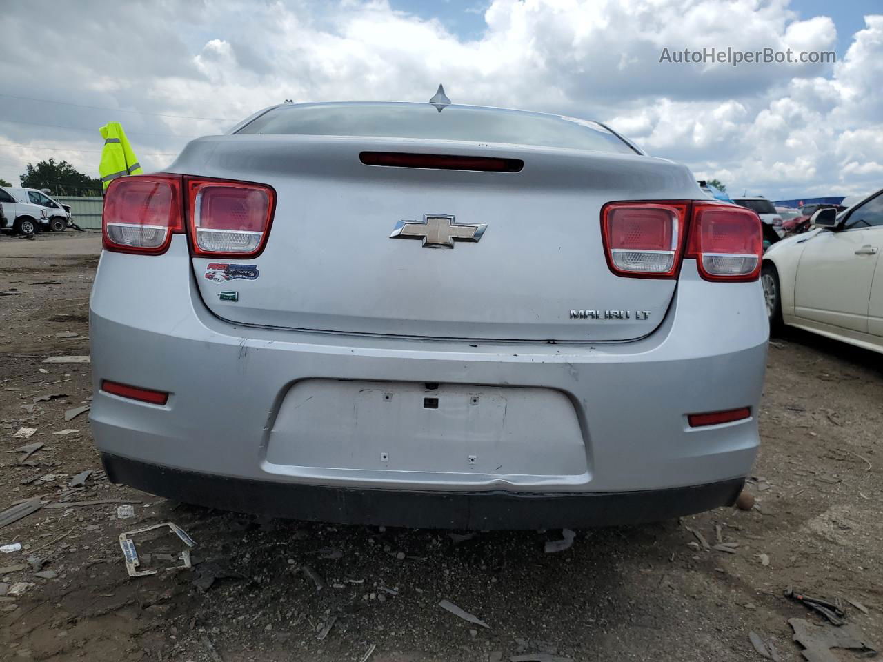 2015 Chevrolet Malibu 1lt Silver vin: 1G11C5SLXFF103358