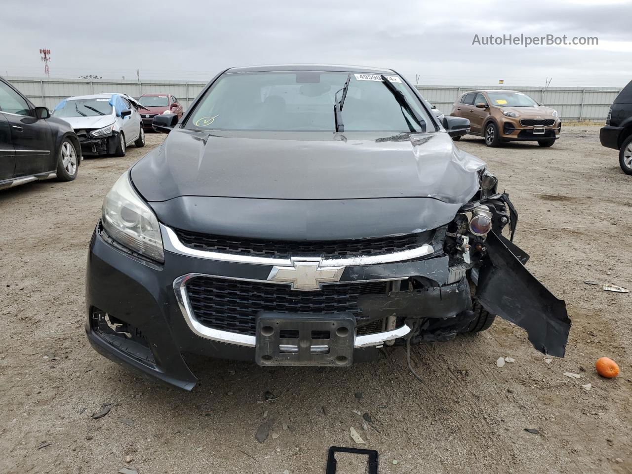 2015 Chevrolet Malibu 1lt Угольный vin: 1G11C5SLXFF135789