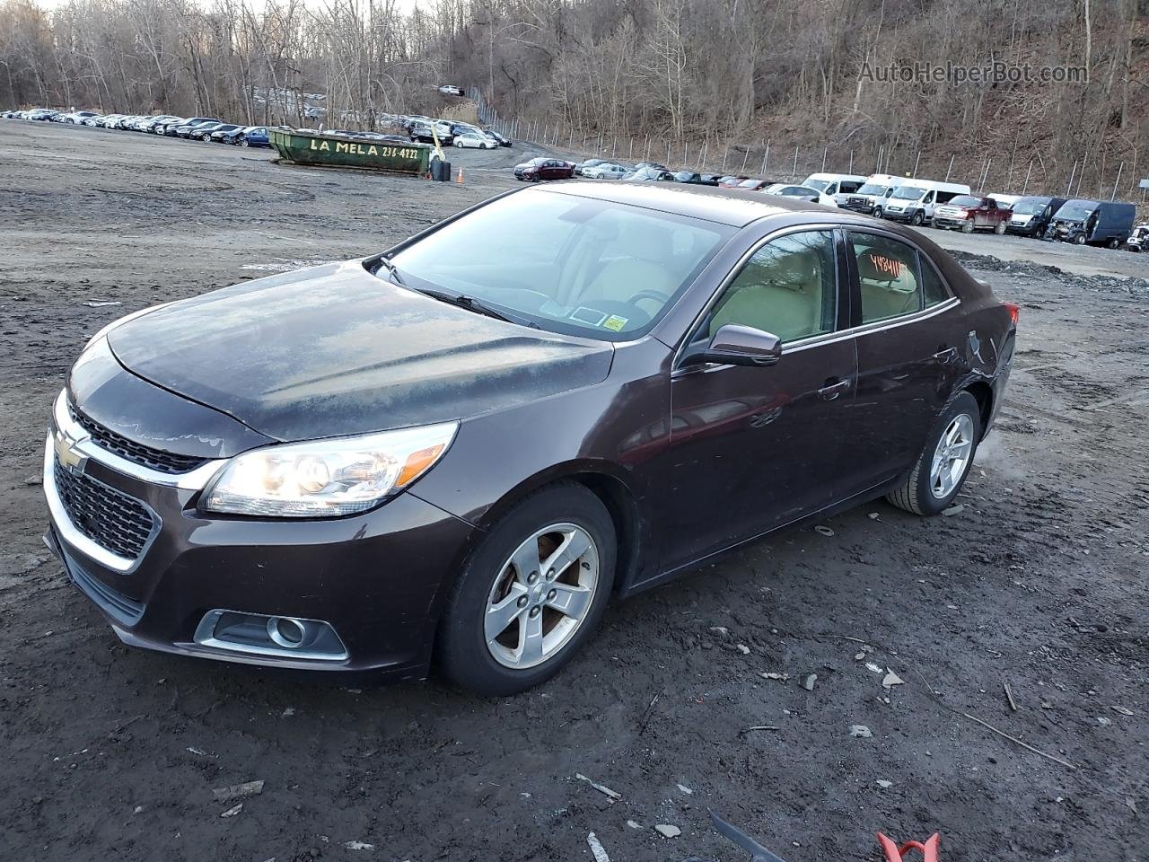 2015 Chevrolet Malibu 1lt Gray vin: 1G11C5SLXFF178951