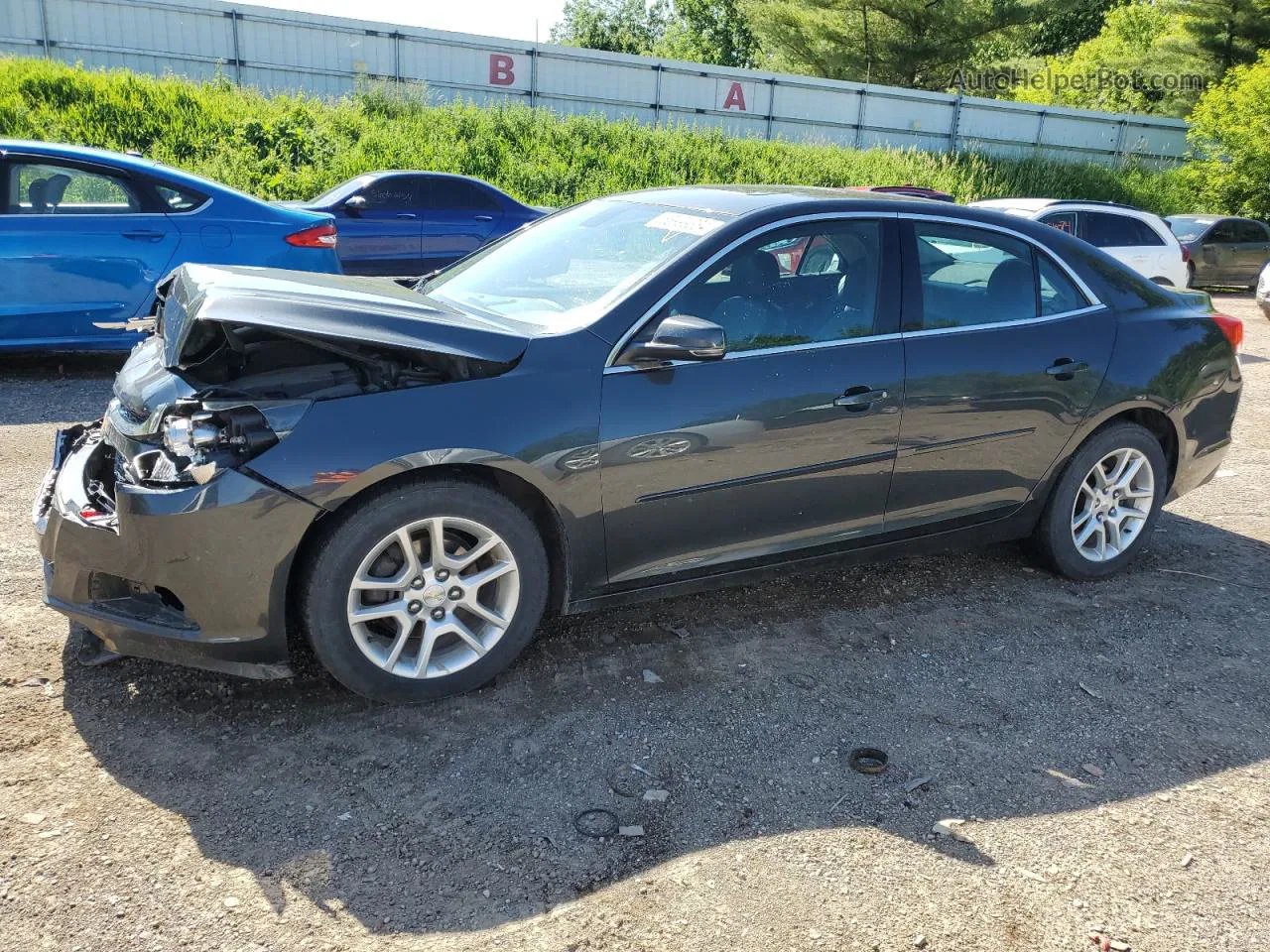 2015 Chevrolet Malibu 1lt Серый vin: 1G11C5SLXFF285580