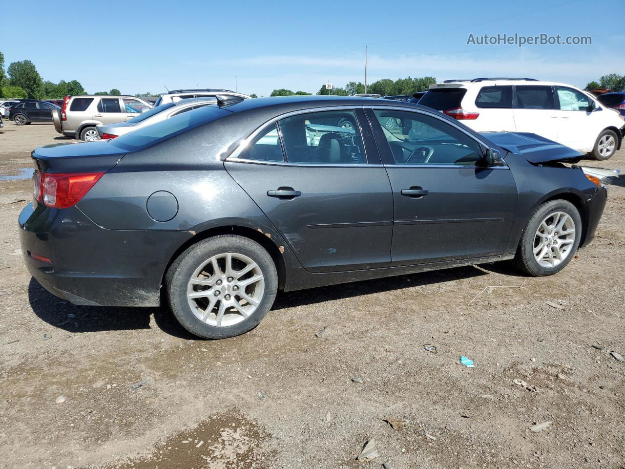 2015 Chevrolet Malibu 1lt Серый vin: 1G11C5SLXFF285580