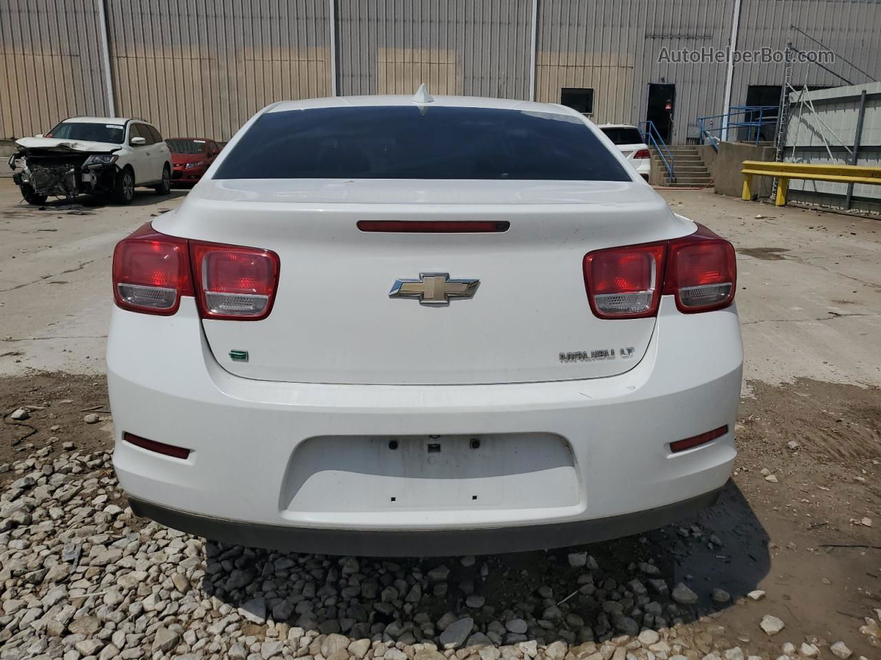 2015 Chevrolet Malibu 1lt Белый vin: 1G11C5SLXFF296921