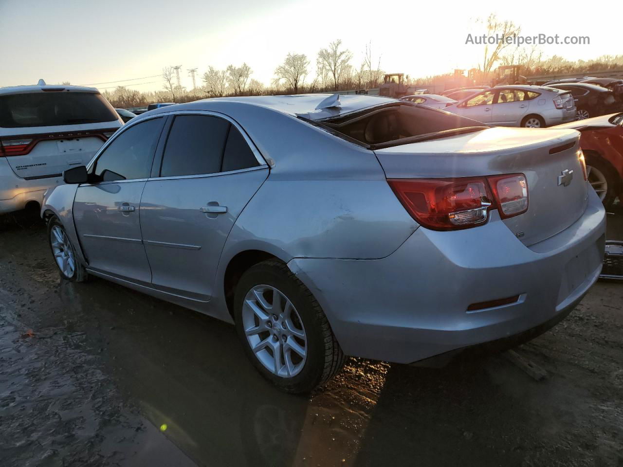 2015 Chevrolet Malibu 1lt Silver vin: 1G11C5SLXFF326015