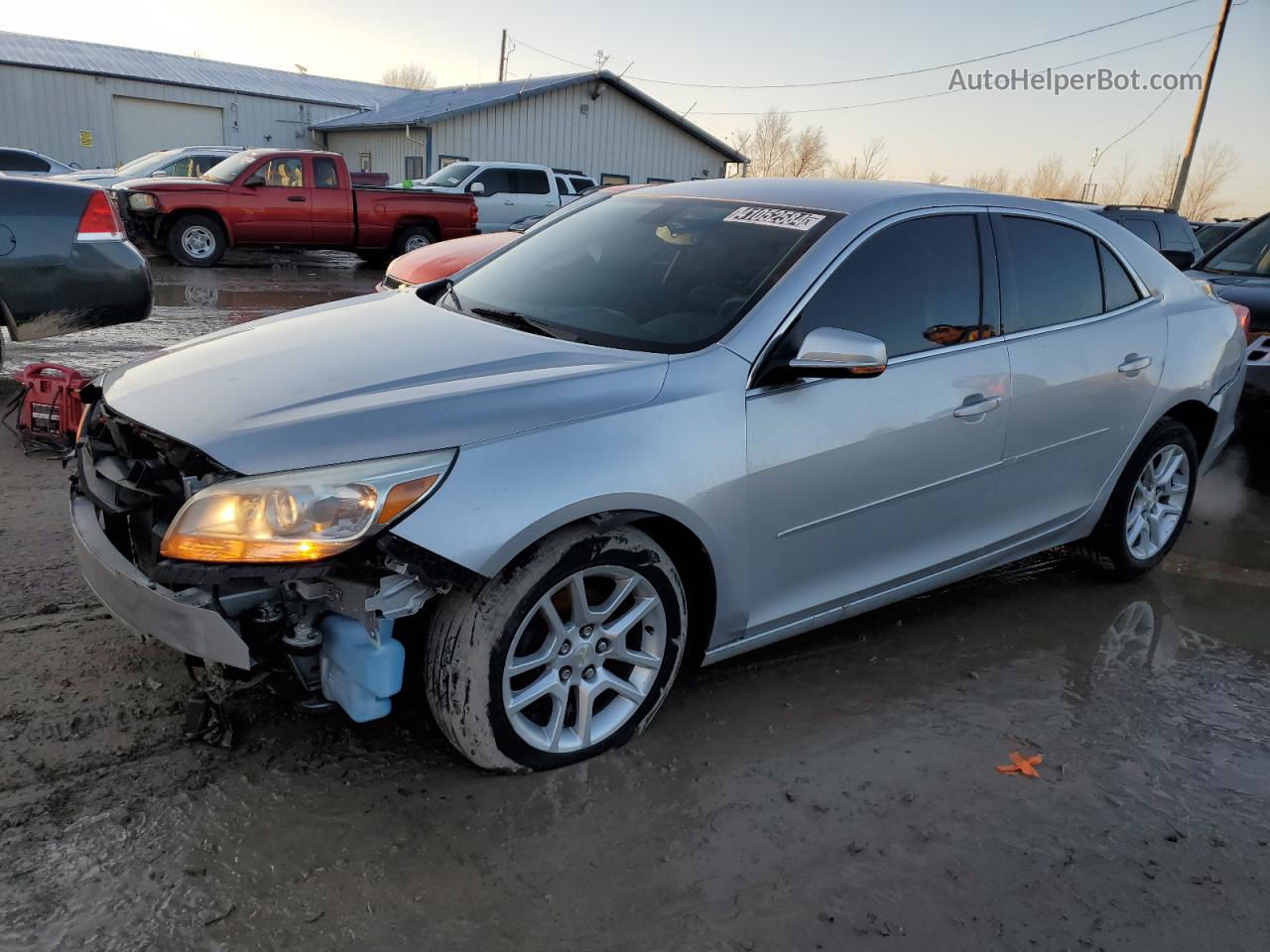 2015 Chevrolet Malibu 1lt Серебряный vin: 1G11C5SLXFF326015