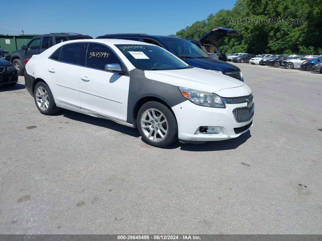 2015 Chevrolet Malibu 1lt White vin: 1G11C5SLXFF353277