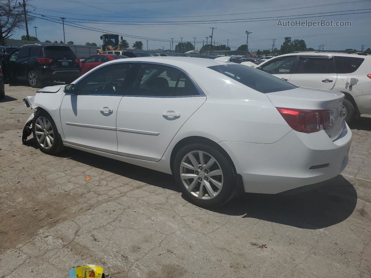 2015 Chevrolet Malibu 2lt Белый vin: 1G11D5SL0FF100790