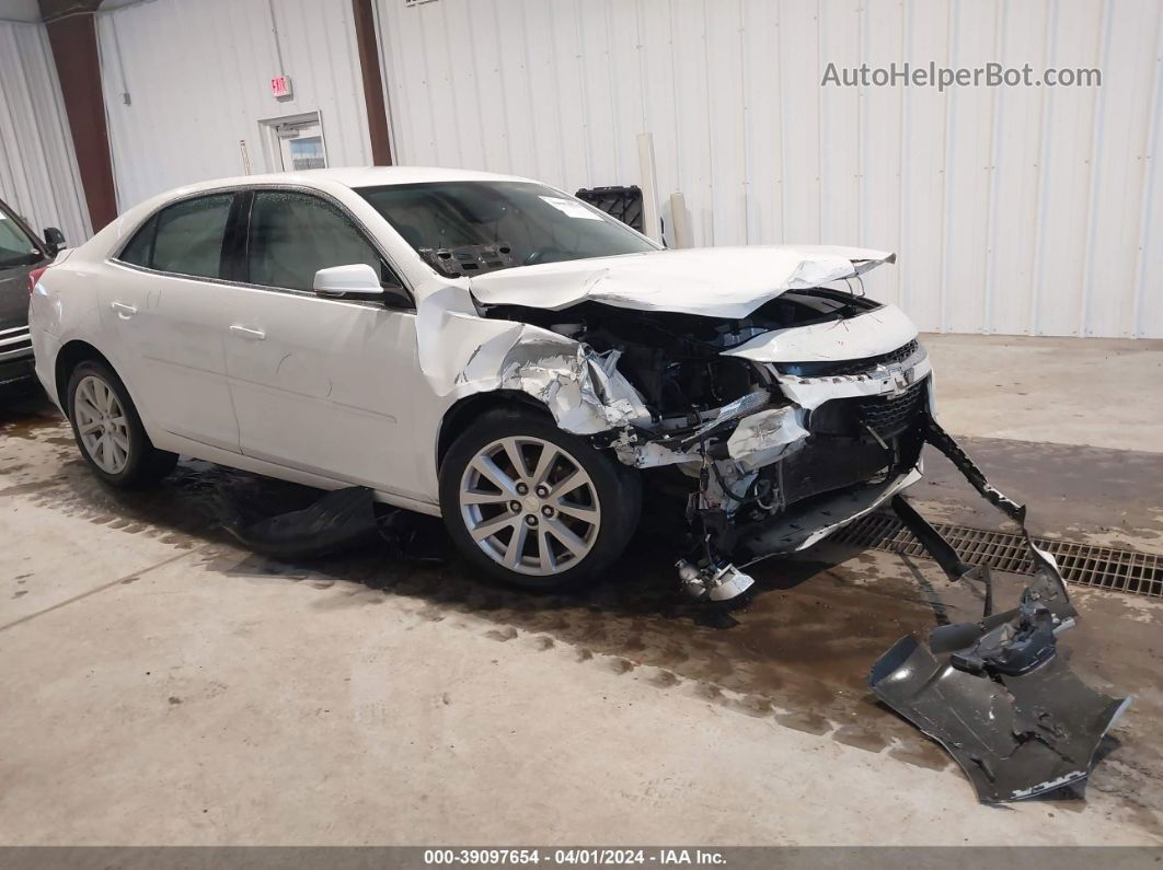 2015 Chevrolet Malibu 2lt White vin: 1G11D5SL0FF309589