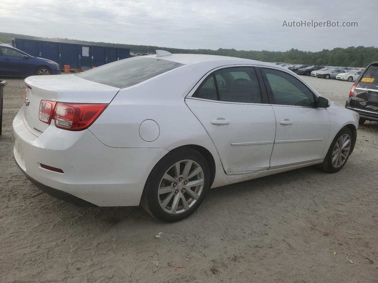 2015 Chevrolet Malibu 2lt White vin: 1G11D5SL1FF251363