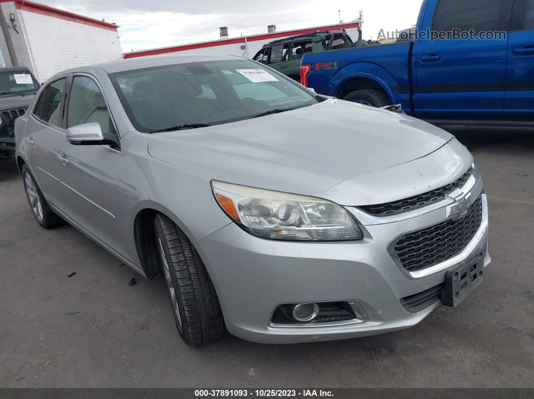 2015 Chevrolet Malibu 2lt Silver vin: 1G11D5SL1FF263559