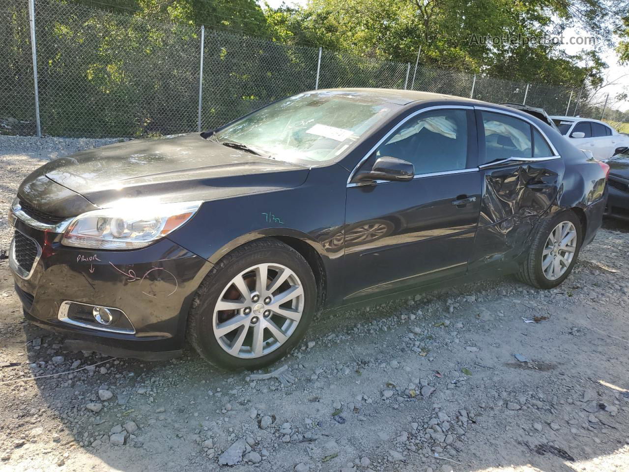 2015 Chevrolet Malibu 2lt Black vin: 1G11D5SL2FF160621