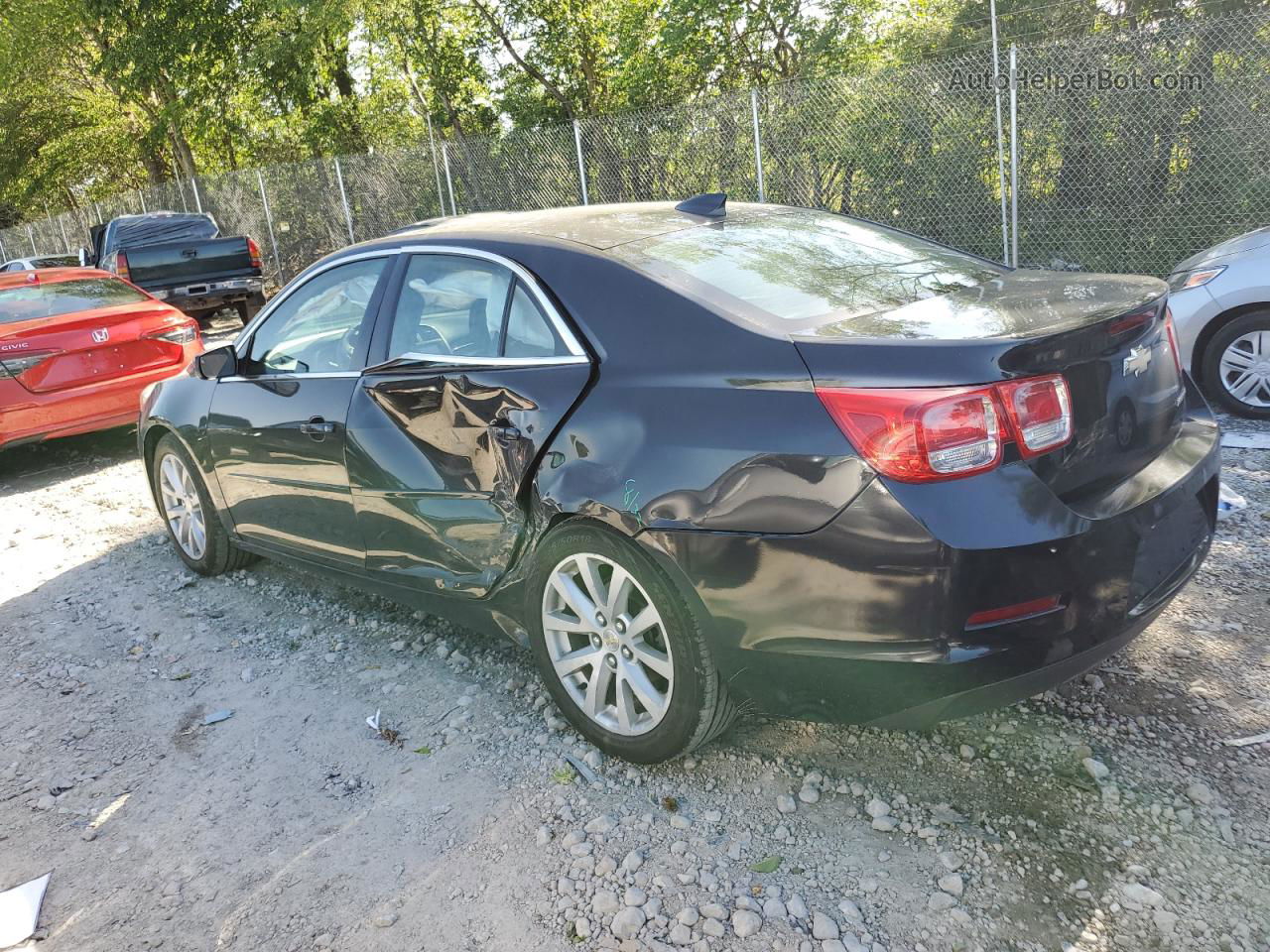 2015 Chevrolet Malibu 2lt Black vin: 1G11D5SL2FF160621