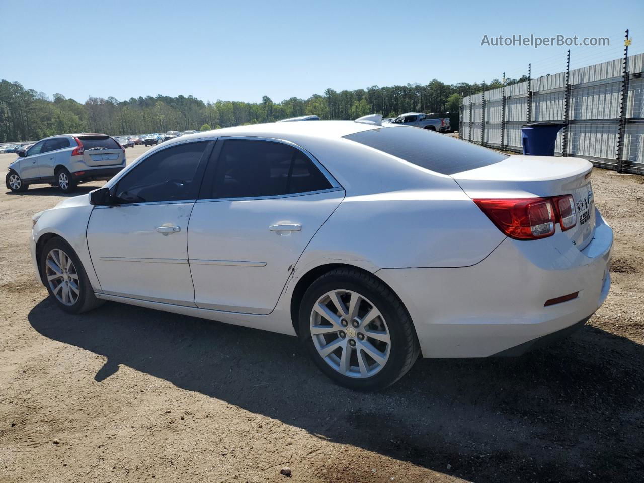 2015 Chevrolet Malibu 2lt Белый vin: 1G11D5SL2FF282816