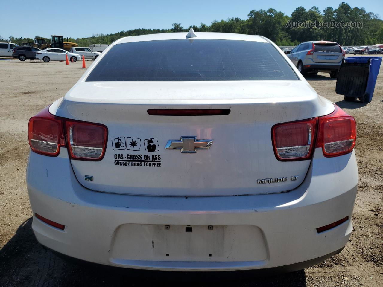 2015 Chevrolet Malibu 2lt White vin: 1G11D5SL2FF282816