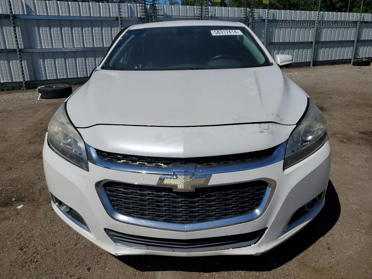 2015 Chevrolet Malibu 2lt Белый vin: 1G11D5SL2FF282816