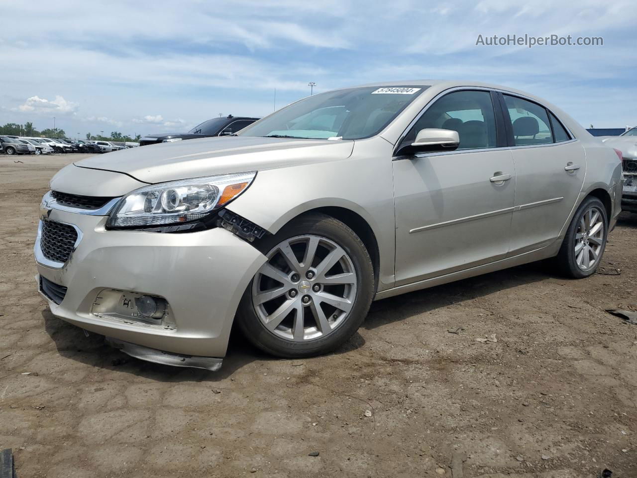 2015 Chevrolet Malibu 2lt Beige vin: 1G11D5SL2FF350676