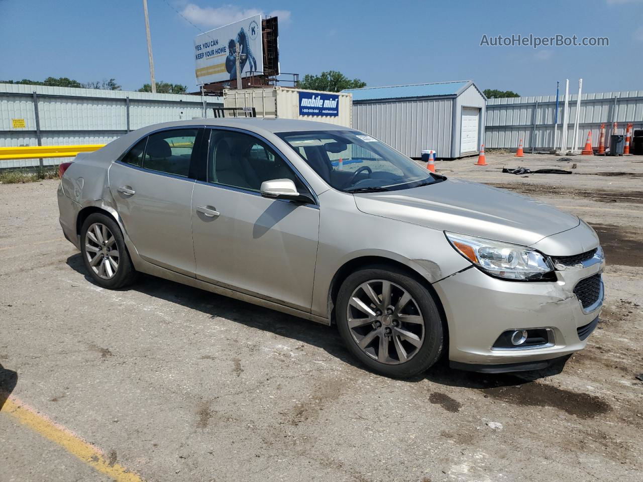 2015 Chevrolet Malibu 2lt Золотой vin: 1G11D5SL3FF222396