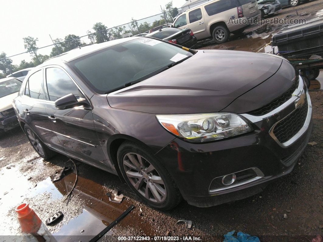 2015 Chevrolet Malibu Lt Brown vin: 1G11D5SL3FF235035