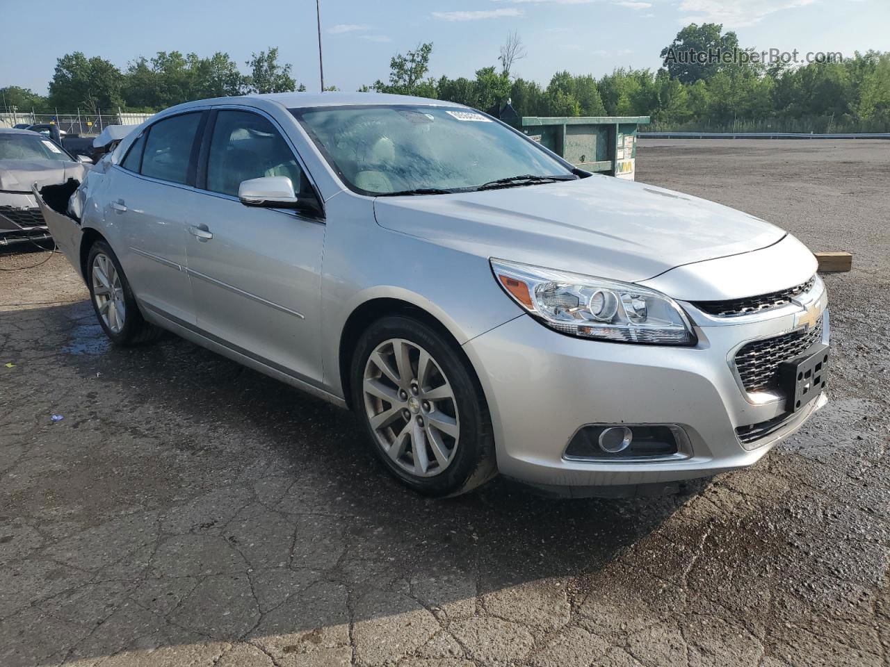 2015 Chevrolet Malibu 2lt Silver vin: 1G11D5SL3FF292514