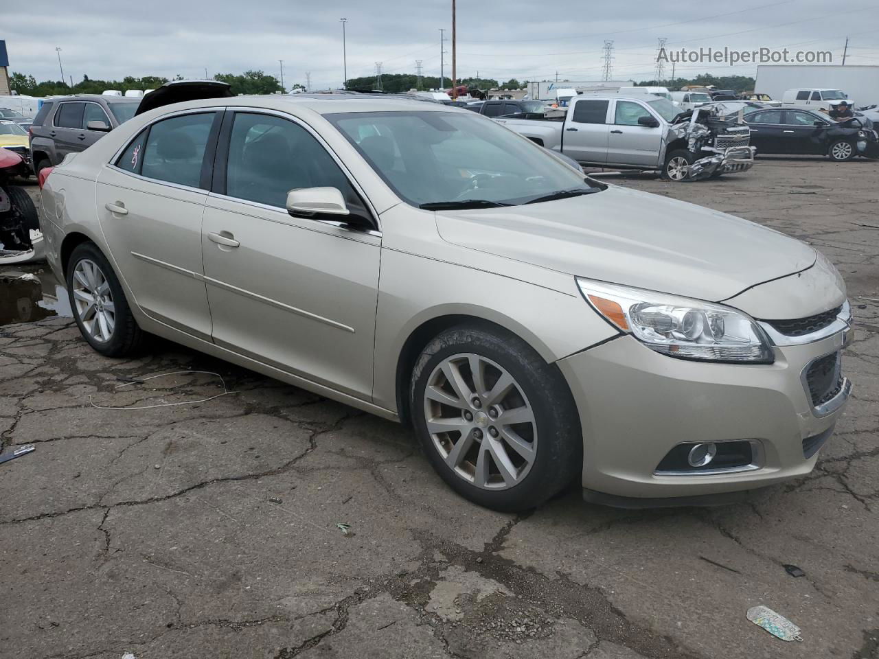 2015 Chevrolet Malibu 2lt Золотой vin: 1G11D5SL3FF345664