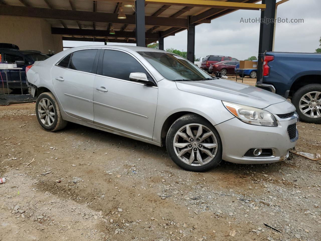 2015 Chevrolet Malibu 2lt Silver vin: 1G11D5SL4FF329215