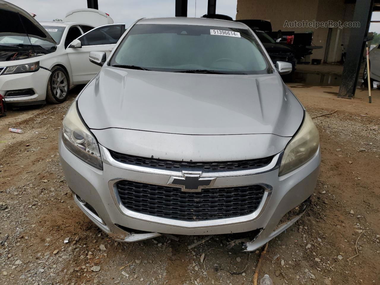 2015 Chevrolet Malibu 2lt Silver vin: 1G11D5SL4FF329215