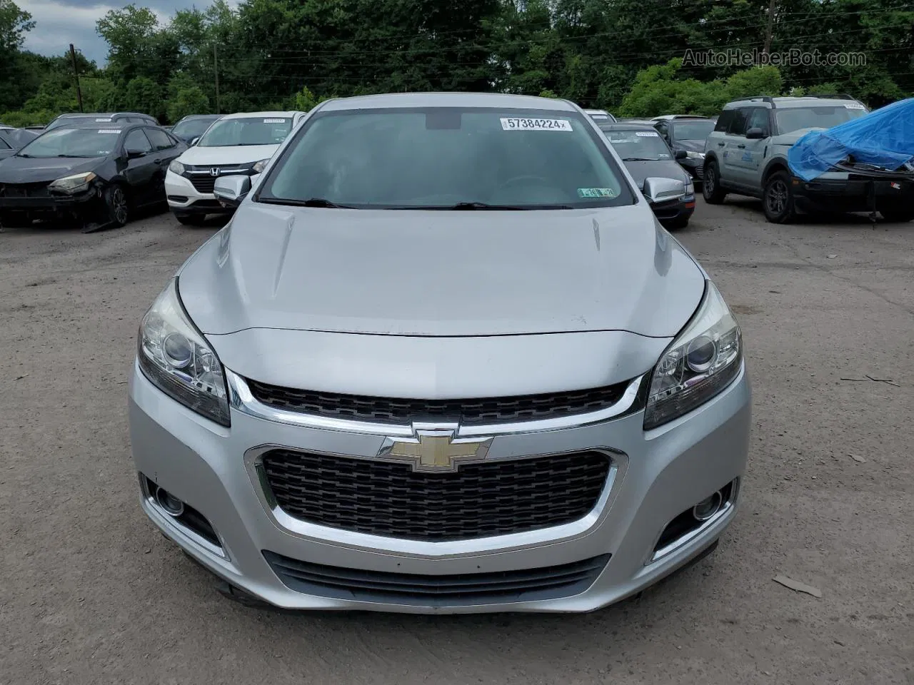 2015 Chevrolet Malibu 2lt Серебряный vin: 1G11D5SL4FU147171