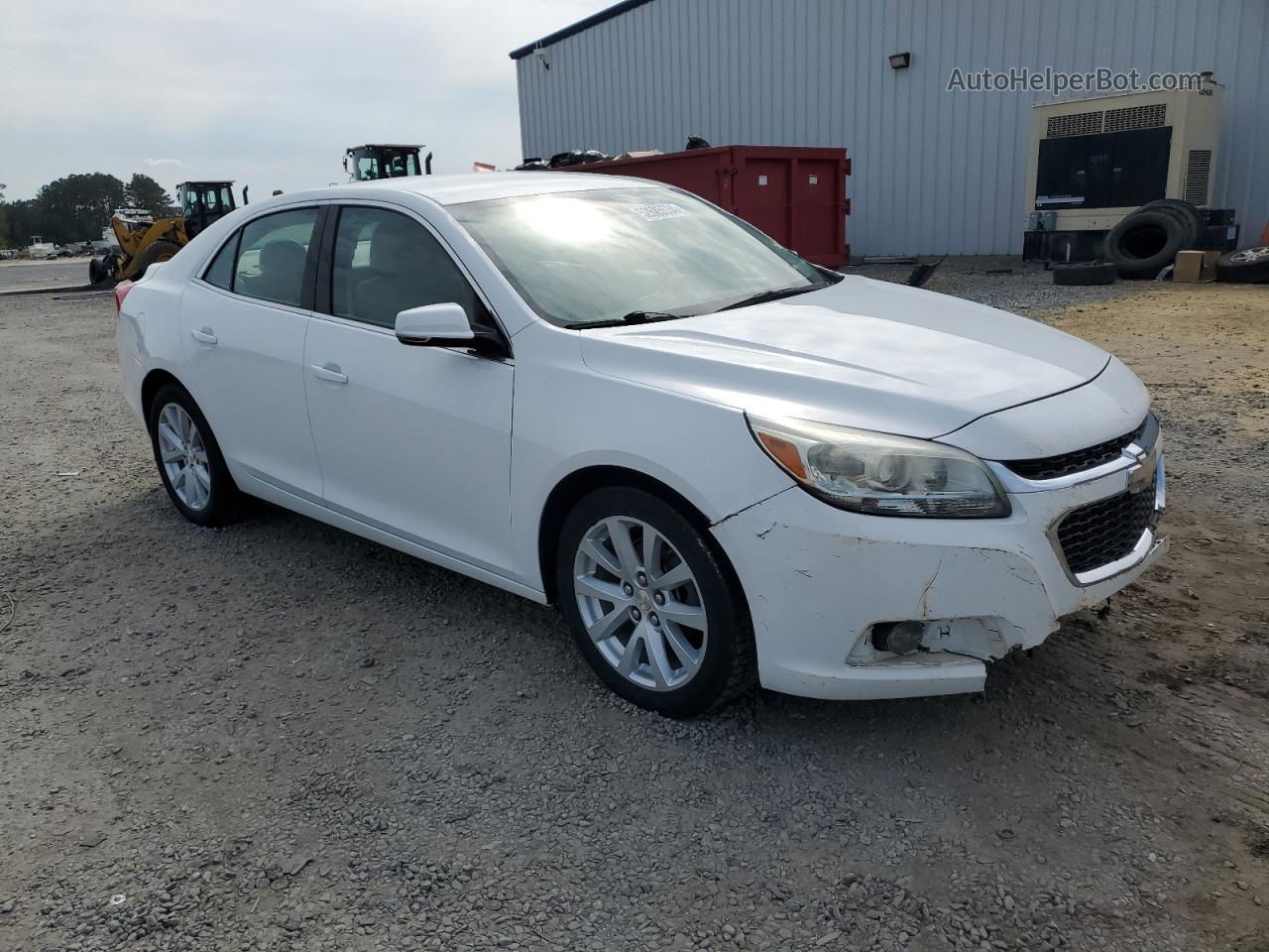 2015 Chevrolet Malibu 2lt White vin: 1G11D5SL5FF124664